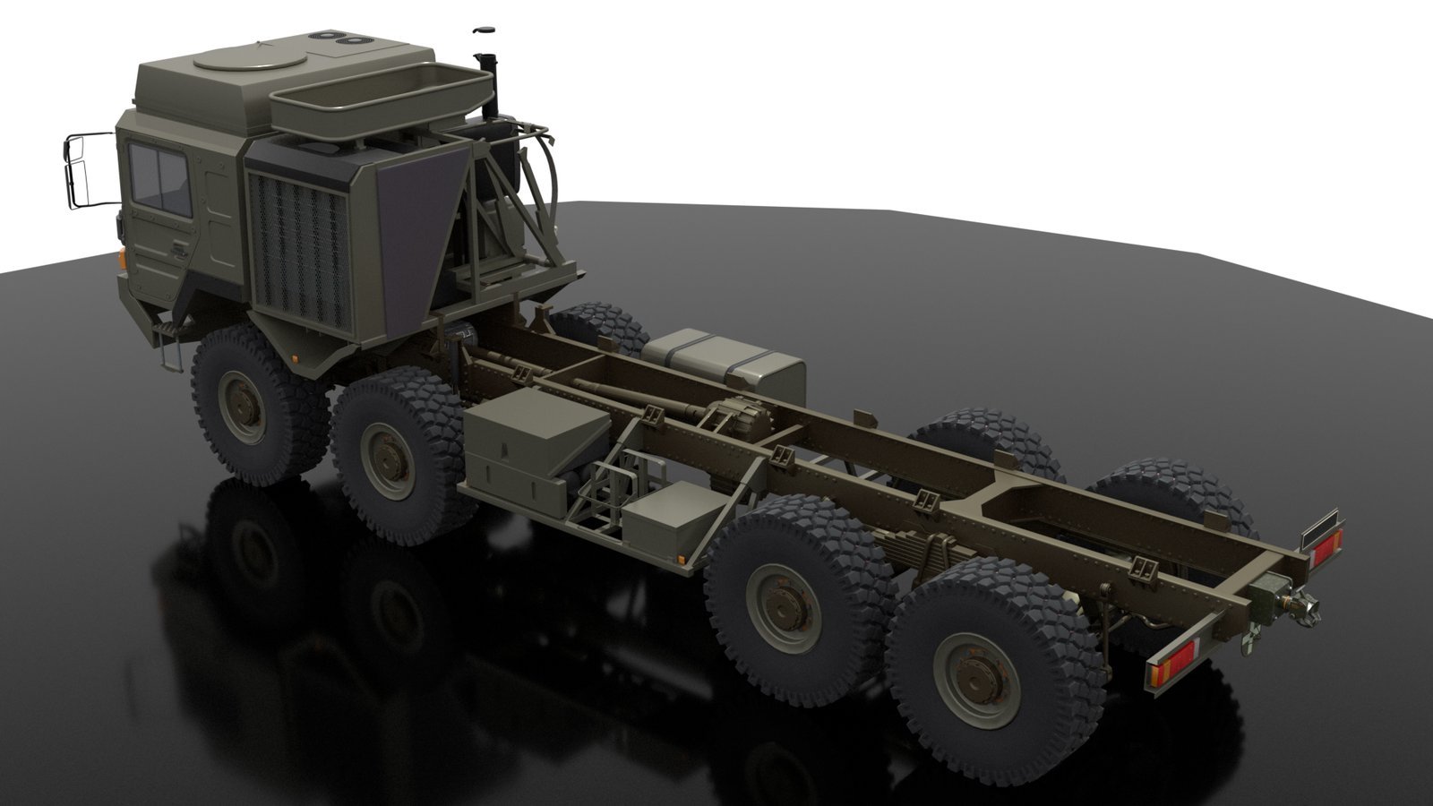 MAN chassis vehicle model