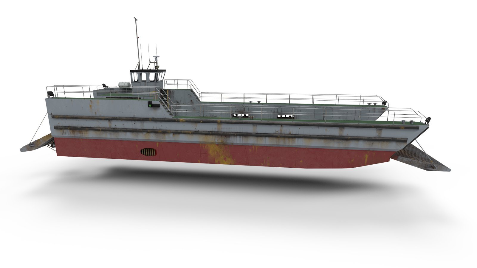 Landing craft utility render