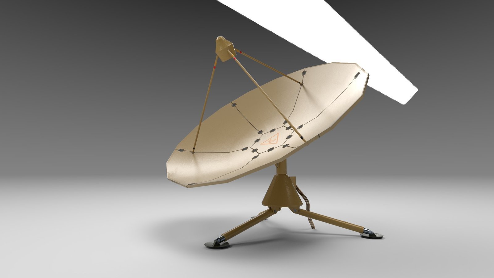 Satellite dish equipment model